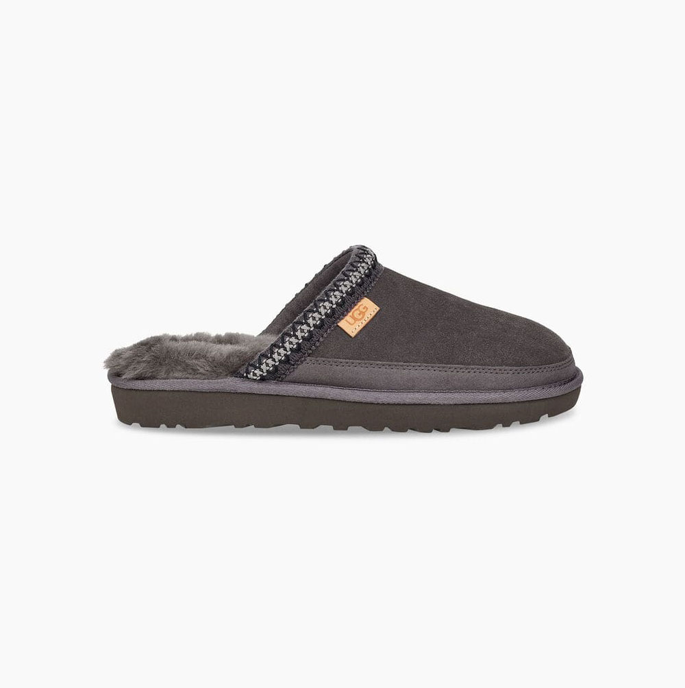 UGG Tasman Slip-On - Tøfler Herre - Mørke Grå (NO-F877)